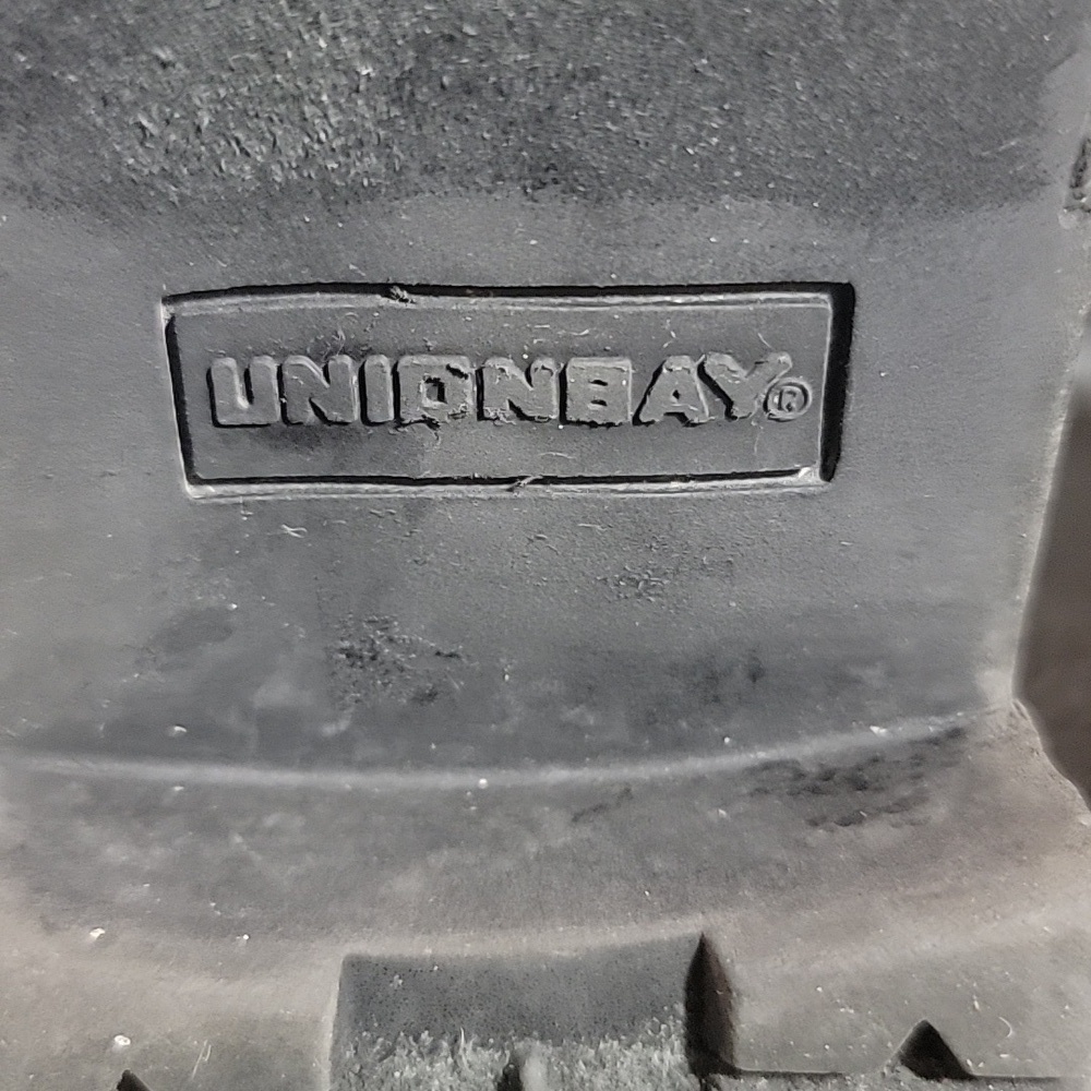 Union Bay woman's size 9 buckle boots with gunmetal accents - Picture 9 of 9